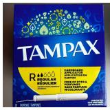 Tampax Tampons; Size Regular