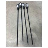 Lot of 4 New Thermacell Mosquito Repeller Torches