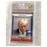 Donald Trump "Mug Shot" Trading Card Mint