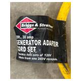 Briggs & Stratton 25ft 30amp Generator Cord