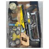 Flat of Misc. Tools & More
