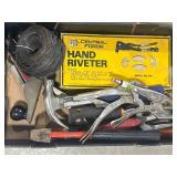 Flat of Misc. Tools & More