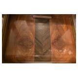 Nostalgic Art-Deco Styled Vanity with adjustable Mirror
