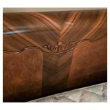 Richly-Detailed Vintage Art-Deco Styled Bedframe
