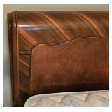 Richly-Detailed Vintage Art-Deco Styled Bedframe