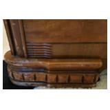 Richly-Detailed Vintage Art-Deco Styled Bedframe