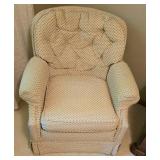 Vintage Upholstered Accent Chair