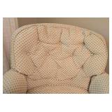 Vintage Upholstered Accent Chair