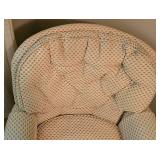 Vintage Upholstered Accent Chair
