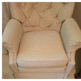 Vintage Upholstered Accent Chair