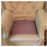 Vintage Upholstered Accent Chair