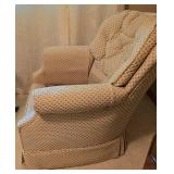 Vintage Upholstered Accent Chair