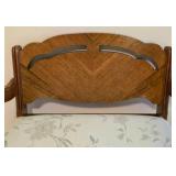 Vintage Art Deco Upholstered Bench or Vanity Chair