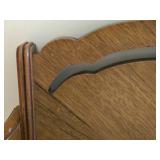 Vintage Art Deco Upholstered Bench or Vanity Chair