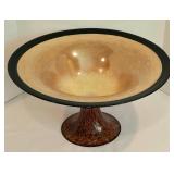 Michael Cohn and Molly Stone Athena Art Glass Pedestal Bowl