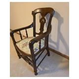 Vintage Wooden Occasional Chair