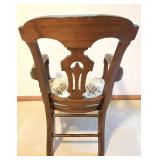 Vintage Wooden Occasional Chair