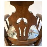 Vintage Wooden Occasional Chair