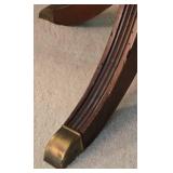 Vintage Scalloped Edge Side Table