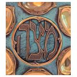 Vintage Judaic Passover Seder Plate