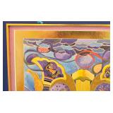 Raphael Abecassis Kabbalistic "King David" Lithograph