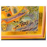 Raphael Abecassis Kabbalistic "King David" Lithograph