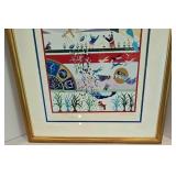 Raphael Abecassis "Fall" Lithograph