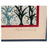 Raphael Abecassis "Fall" Lithograph