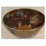 Beautiful Glazed Terra Cotta Bowl