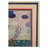 Signed and Numbered Raphael Abecassis "Spring" Lithograph