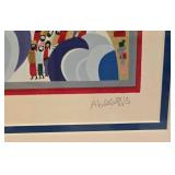 Signed and Numbered Raphael Abecassis "Spring" Lithograph