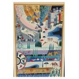 Signed and Numbered Raphael Abecassis "Summer" Lithograph