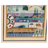 Signed and Numbered Raphael Abecassis "Summer" Lithograph