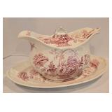Vintage Royal Crownford Ironstone Soup Tureen Set