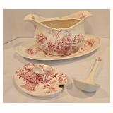 Vintage Royal Crownford Ironstone Soup Tureen Set