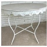 Wonderful White Vintage Table and Two Chairs