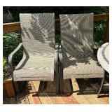 Patio Table with Four Chairs and Umbrella