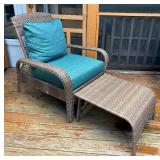 Martha Living Chair with Ottoman