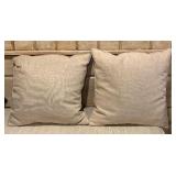 Four Decorative Accent Pillows