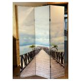 3 Panel Double Sided Canvas Screen