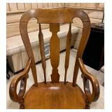 Beautiful Vintage Wooden Rocking Chair