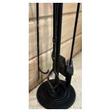Brass Handled Fireplace Set