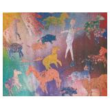 "Cave Painting XXXI" Framed Print