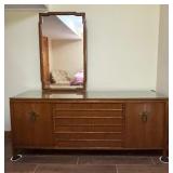 Mid Century Dresser with Mirror