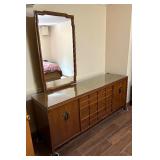 Mid Century Dresser with Mirror