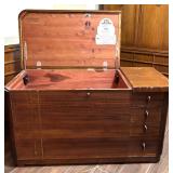 Vintage Lane Furniture Cedar Chest with Drawers
