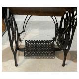 Beautiful Vintage Sewing Table with Damascus Sewing Machine