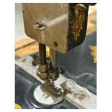 Beautiful Vintage Sewing Table with Damascus Sewing Machine