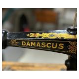 Beautiful Vintage Sewing Table with Damascus Sewing Machine
