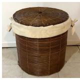 Lovely Lined Basket with Lid
